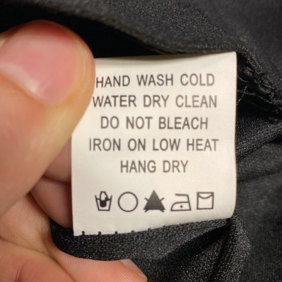 NEW! Francesca's Blue Rain Black Fringe Layered Mini Skirt Size XL - Picture 7 of 13